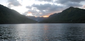 Tai Pi Vai (Valley) at sunset