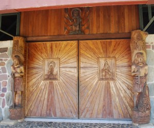 Door of the church